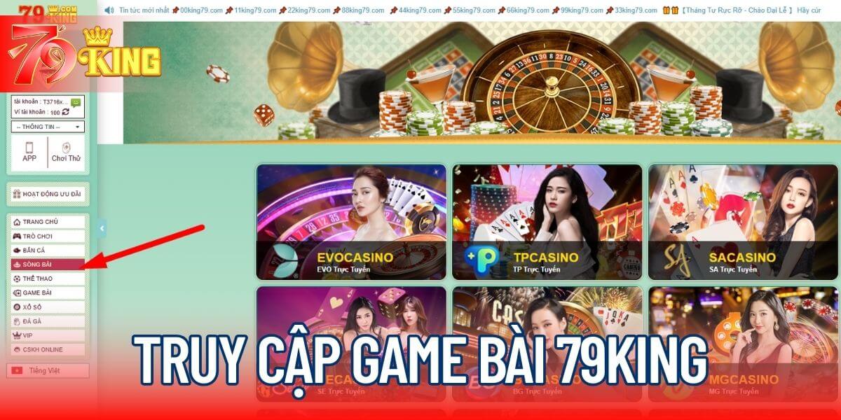 Truy cập game bài 79KING